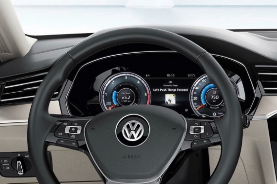 2015 VW Passat TFT Dashboard (a)